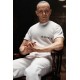 The Silence of the Lambs Action Figure 1/6 Hannibal Lecter White Prison Uniform Version 30 cm